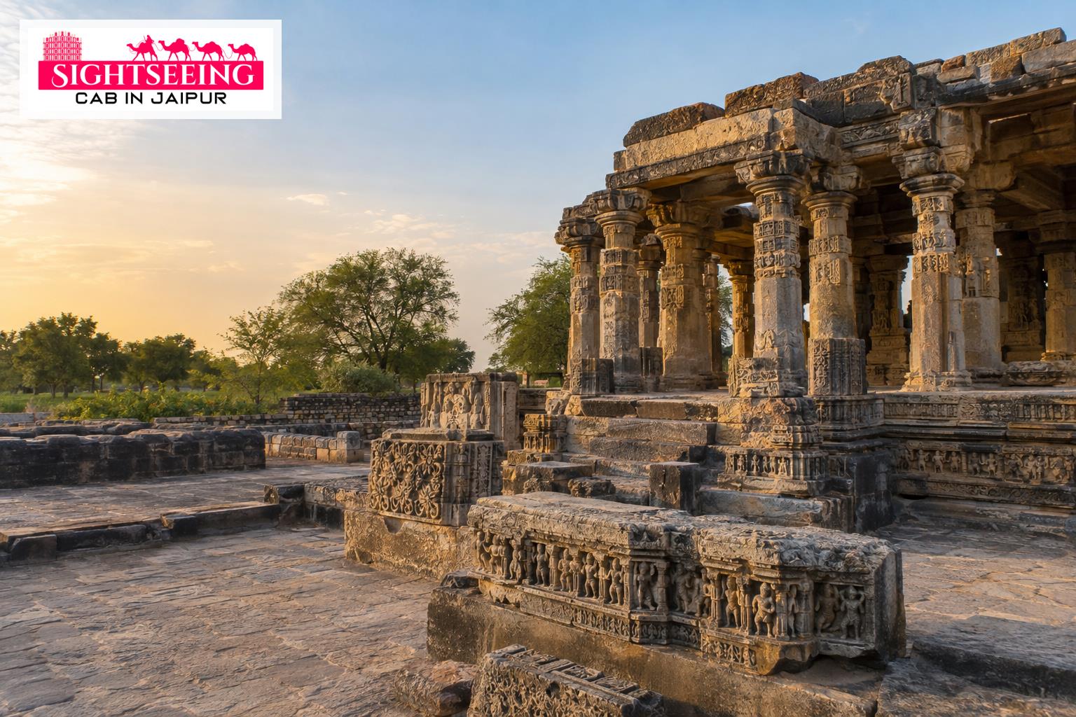Historic stone carvings inspired by Harshat Mata Temple Abhaneri