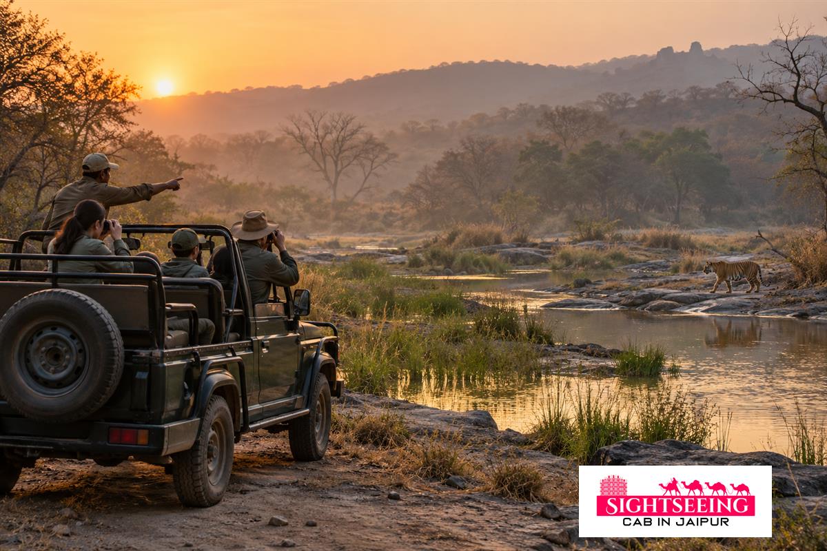 Responsible Ranthambore safari arranged during a private Rajasthan tour