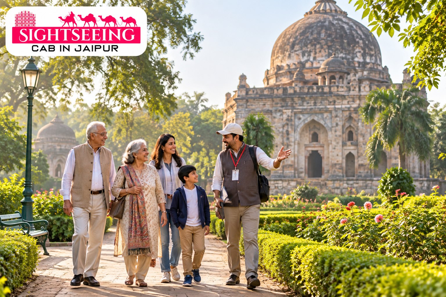 Lodhi Garden Delhi during a private Golden Triangle tour