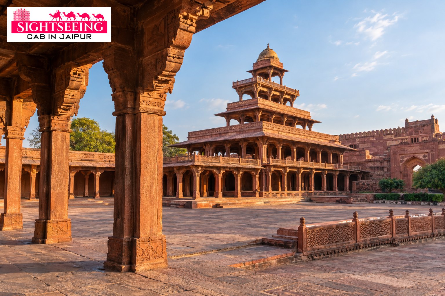 Panch Mahal Fatehpur Sikri