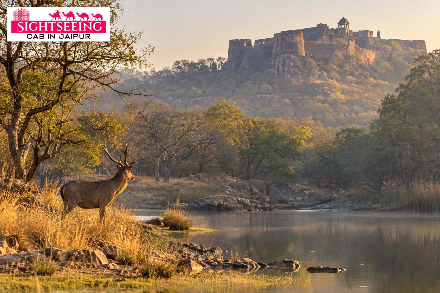 Ranthambore forest wildlife landscape