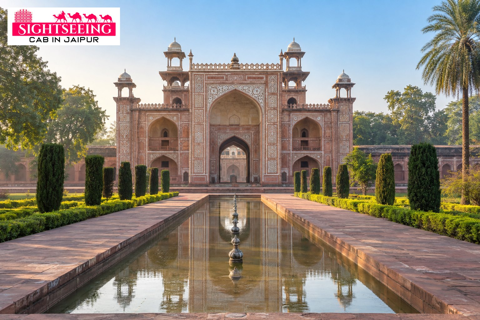 Akbar Tomb Sikandra Agra garden