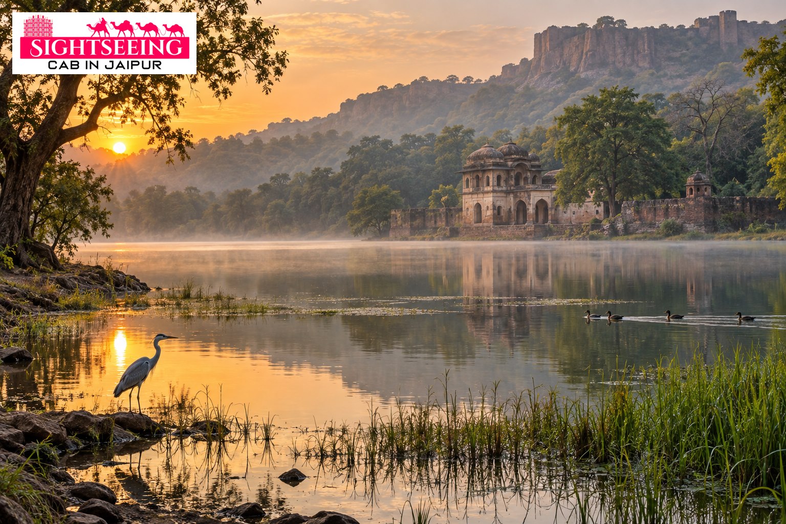 Padam Talao Ranthambore landscape