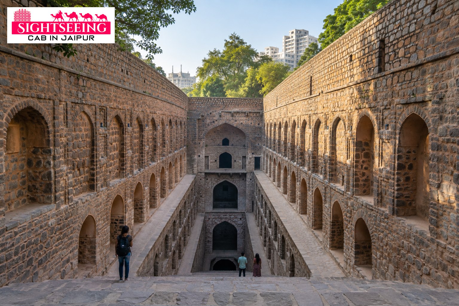 Agrasen ki Baoli Delhi during Golden Triangle 9 days tour
