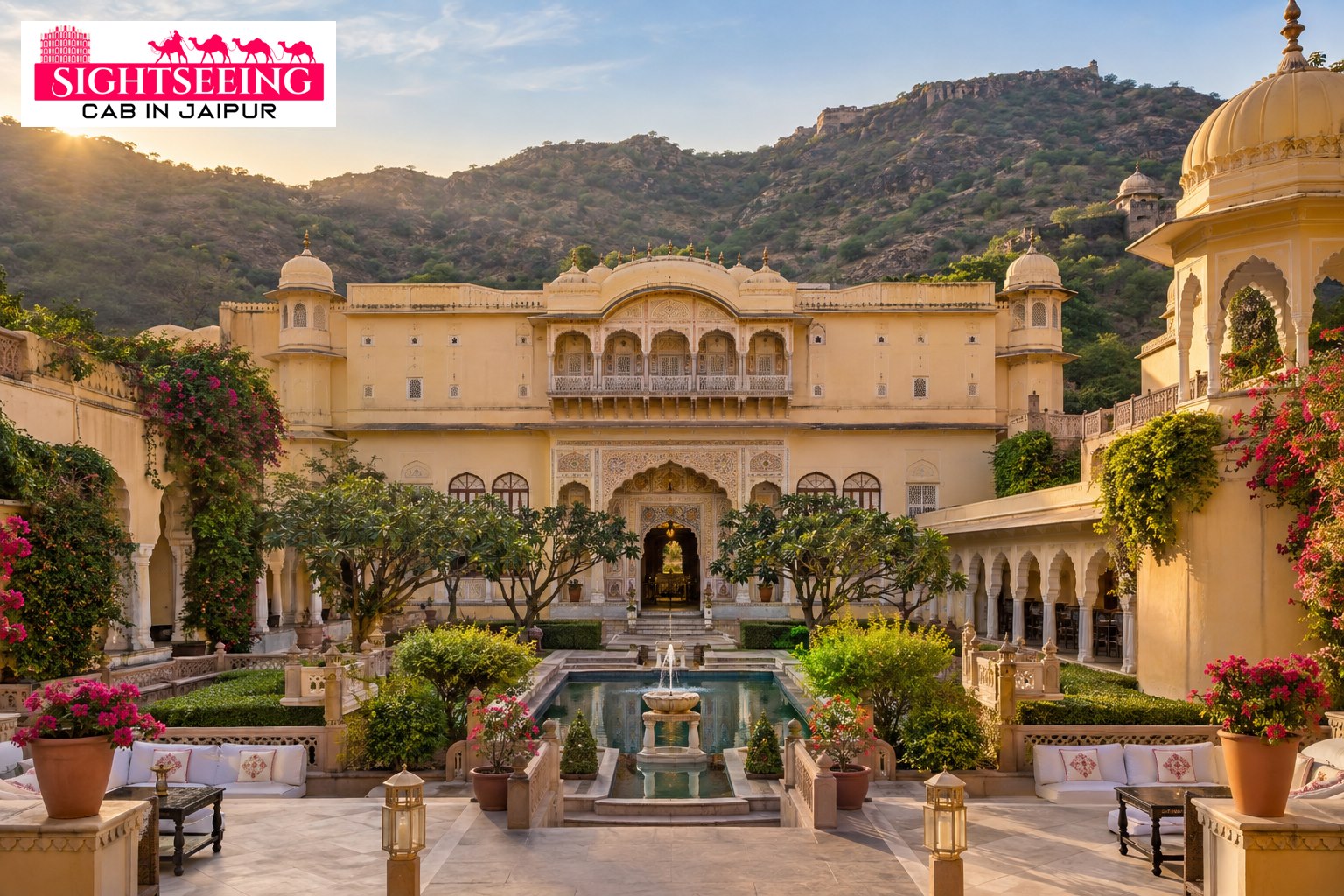 Samode Palace optional excursion near Jaipur