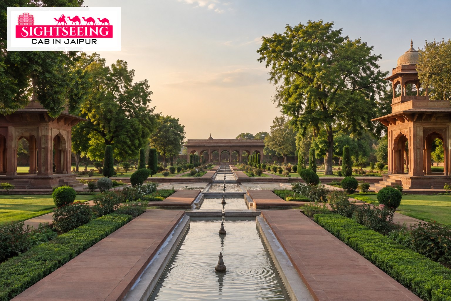 Ram Bagh garden heritage in Agra