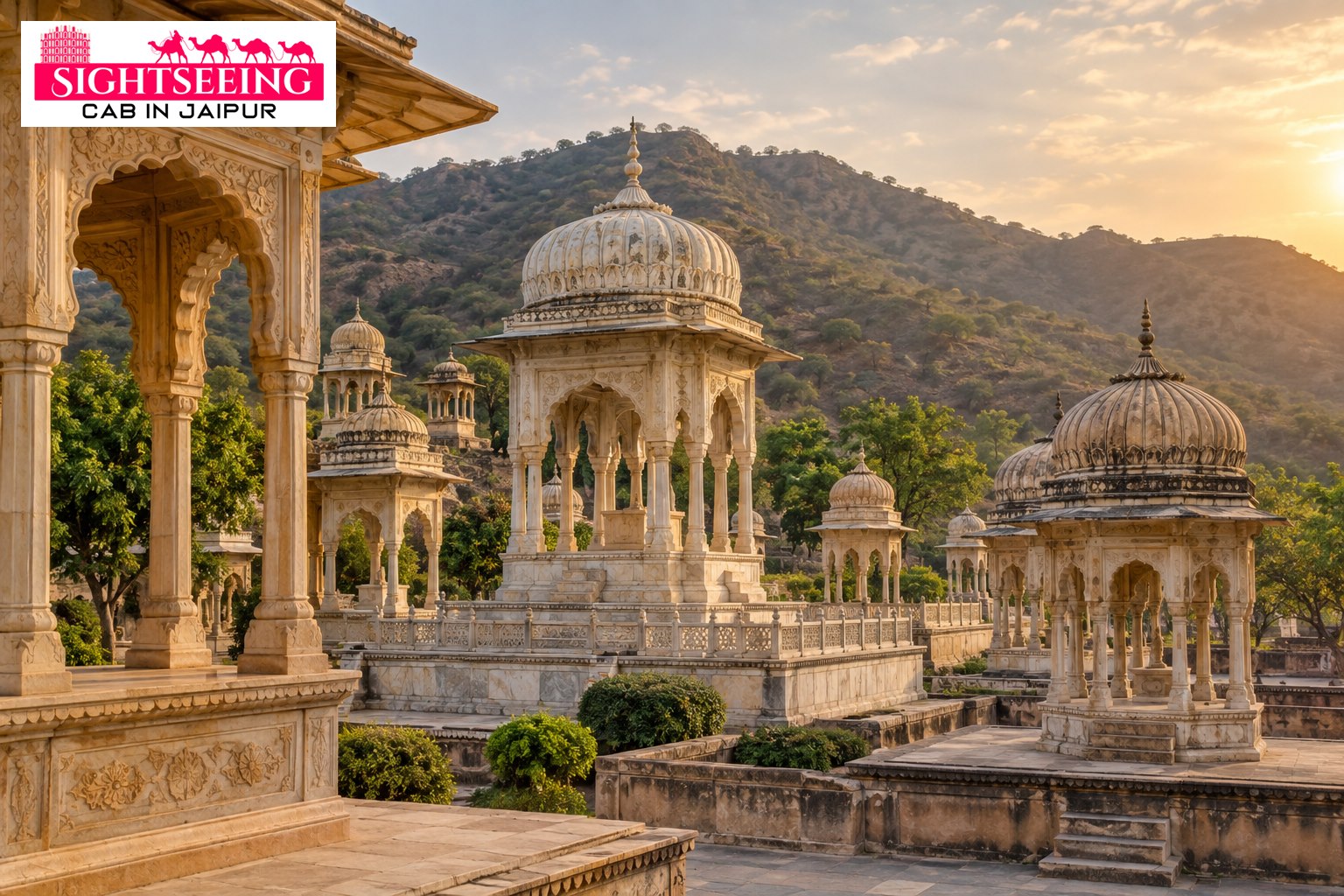 Gaitore ki Chhatriyan Jaipur heritage