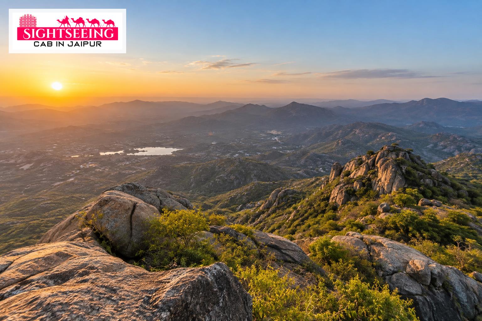 Aravalli panorama from Guru Shikhar Mount Abu