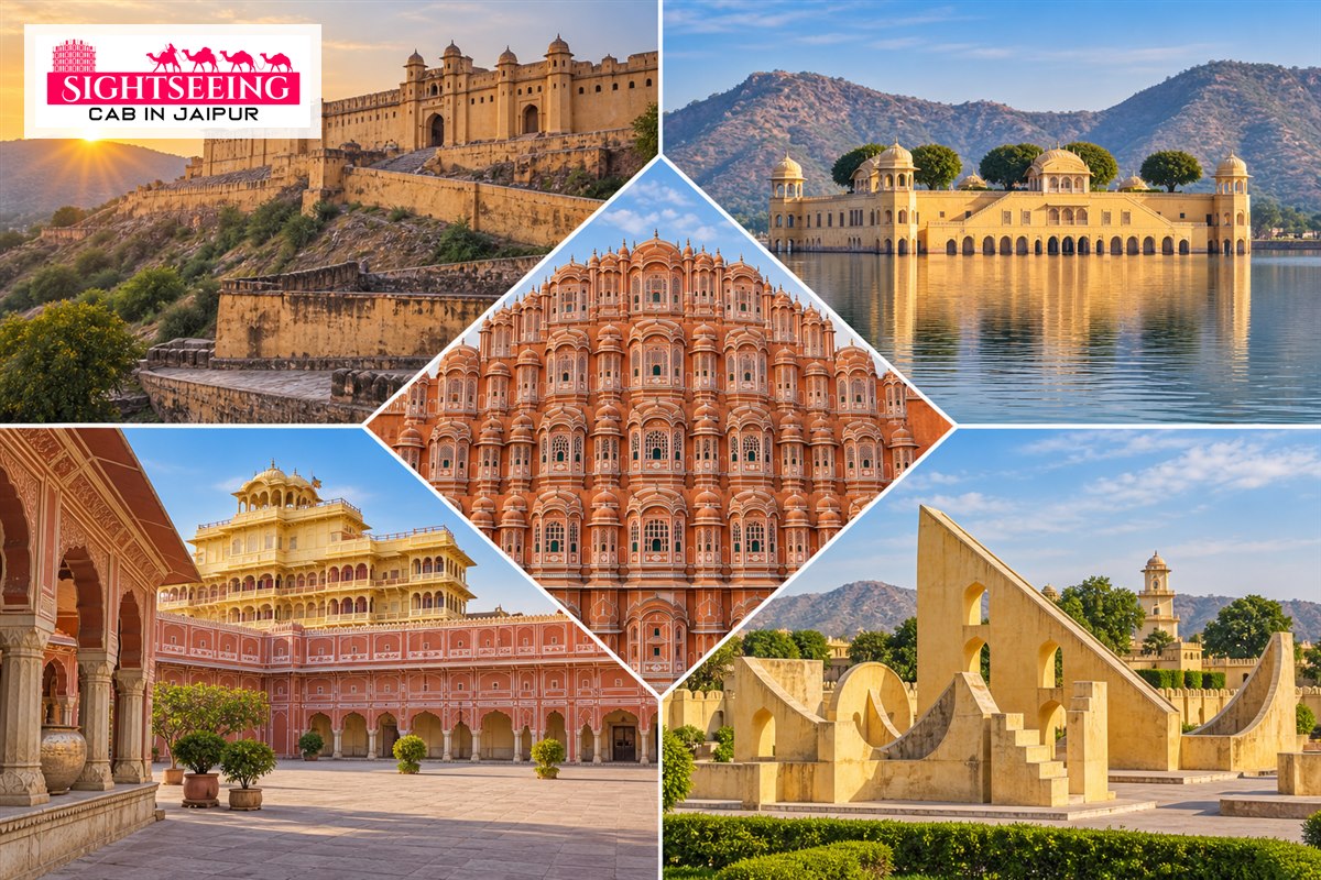 Jaipur monument collage