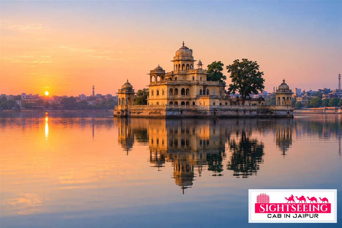 Jagmandir Palace in Kishore Sagar Lake Kota
